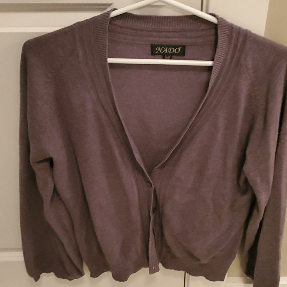 Grey Cardigan